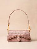 Carrasquilla Baguette – Leather Shoulder Bag – Arena
