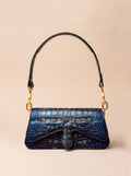 Carrasquilla Baguette – Leather Shoulder Bag – Medianoche