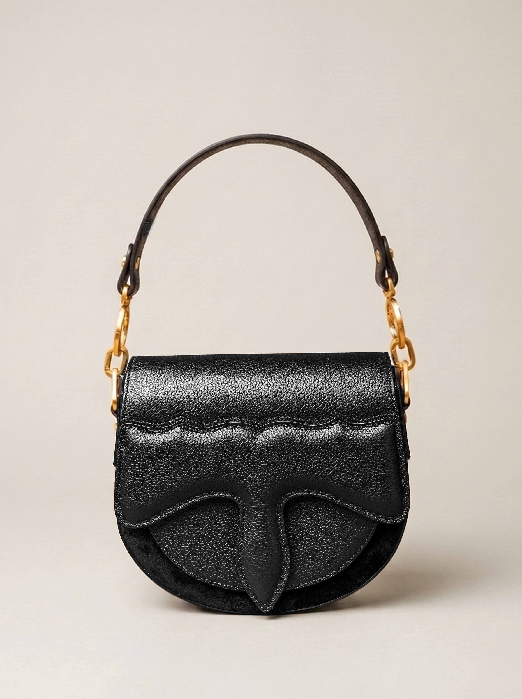 Carrasquilla Classic El Patrón – Leather Shoulder Bag - Negro