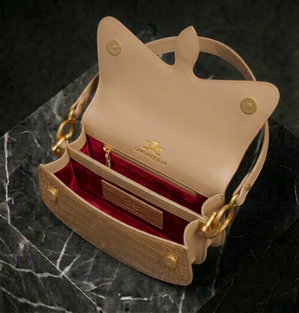 Carrasquilla Mini – Leather Shoulder Bag – Arena