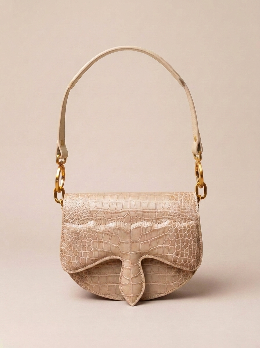 Carrasquilla Mini – Leather Shoulder Bag – Arena