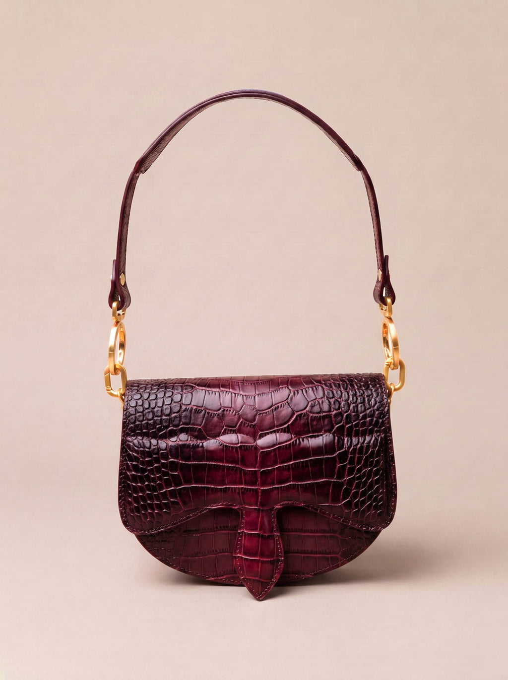 Carrasquilla Mini – Luxury Leather Shoulder Bag – Vino