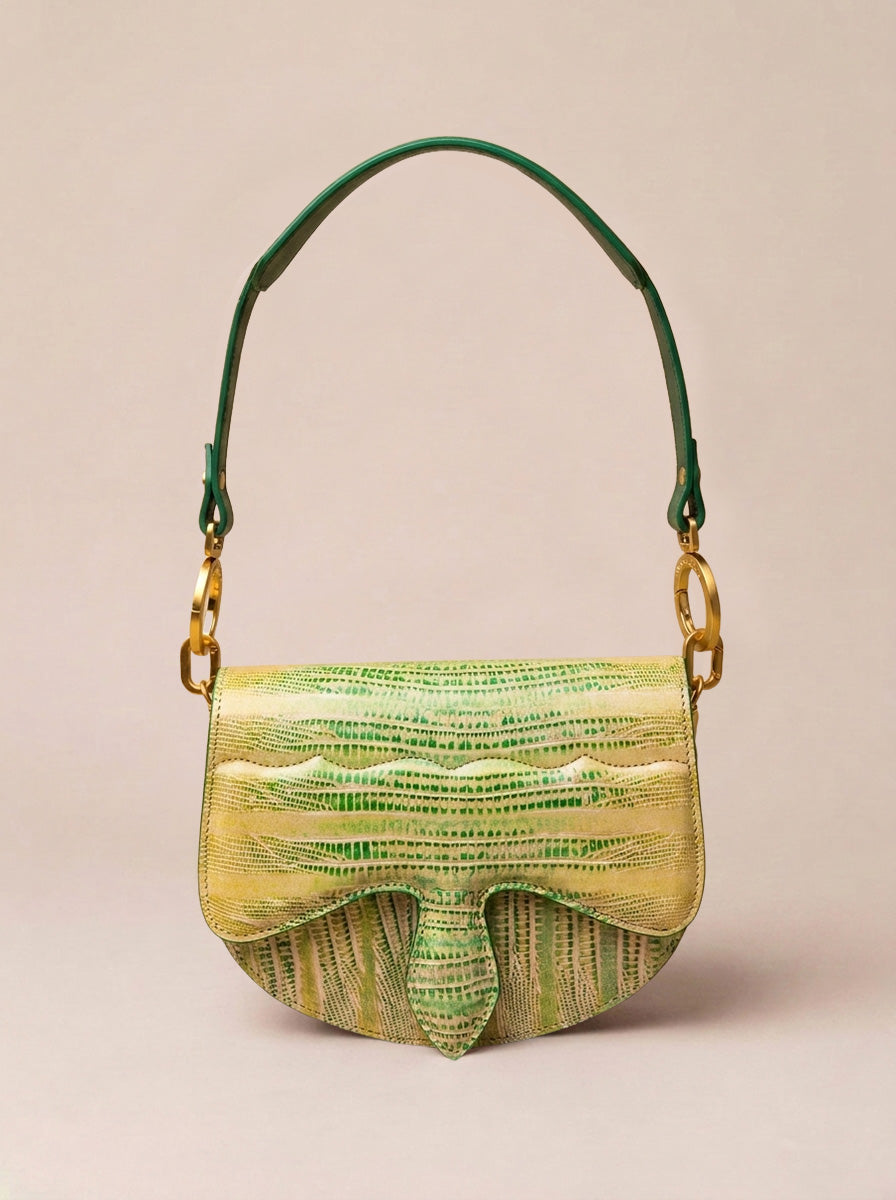 Carrasquilla Mini – Leather Shoulder Bag – Esmeralda