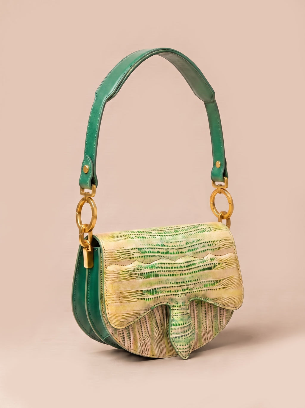 Carrasquilla Mini – Leather Shoulder Bag – Esmeralda
