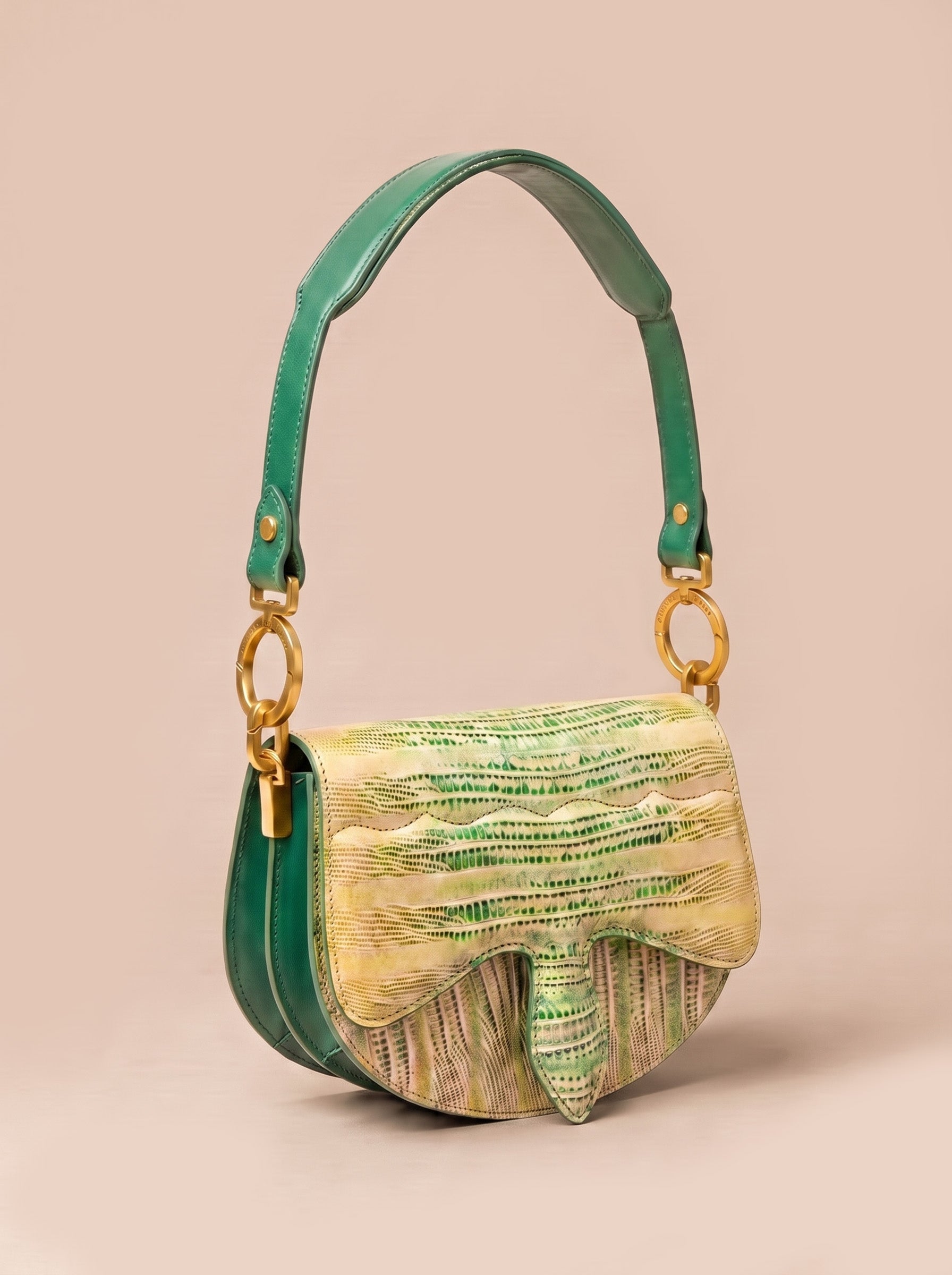 Carrasquilla Mini – Leather Shoulder Bag – Esmeralda