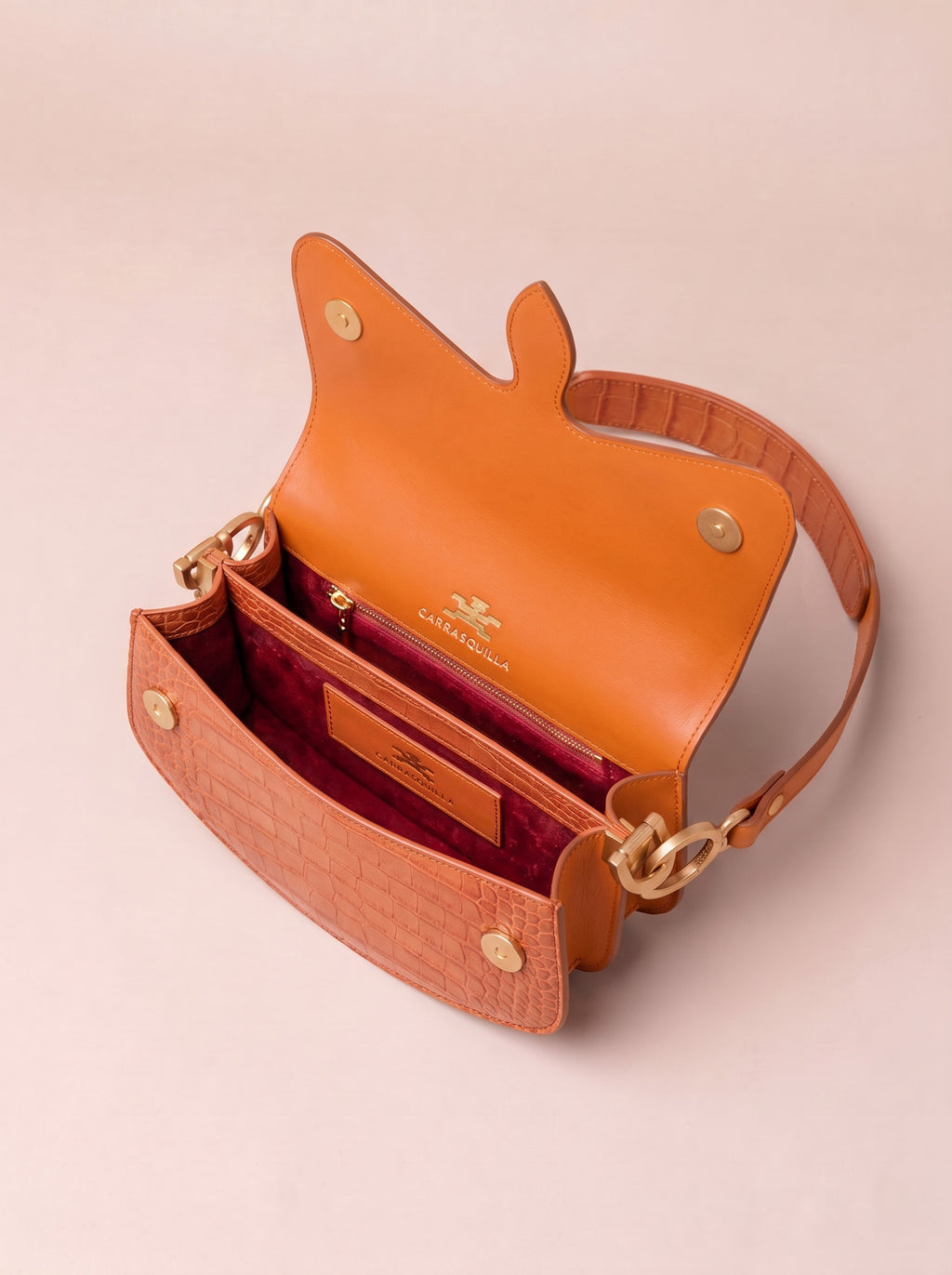 Carrasquilla Mini – Leather Shoulder Bag – Flor de Tierra