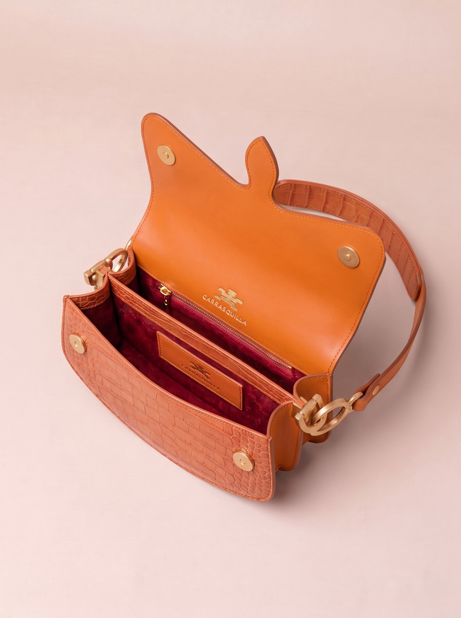 Carrasquilla Mini – Leather Shoulder Bag – Flor de Tierra