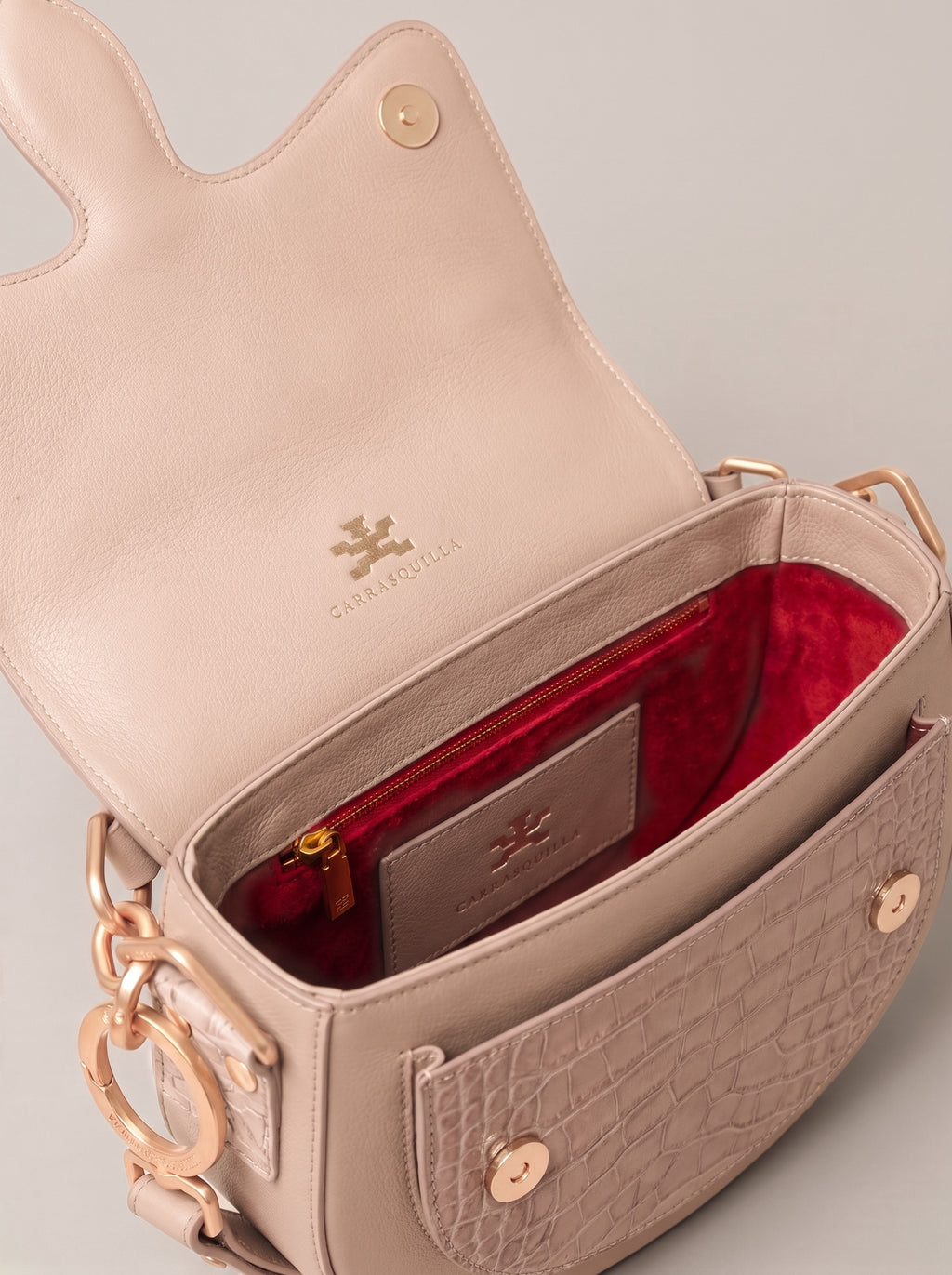 Carrasquilla Classic – Leather Shoulder Bag - Arena