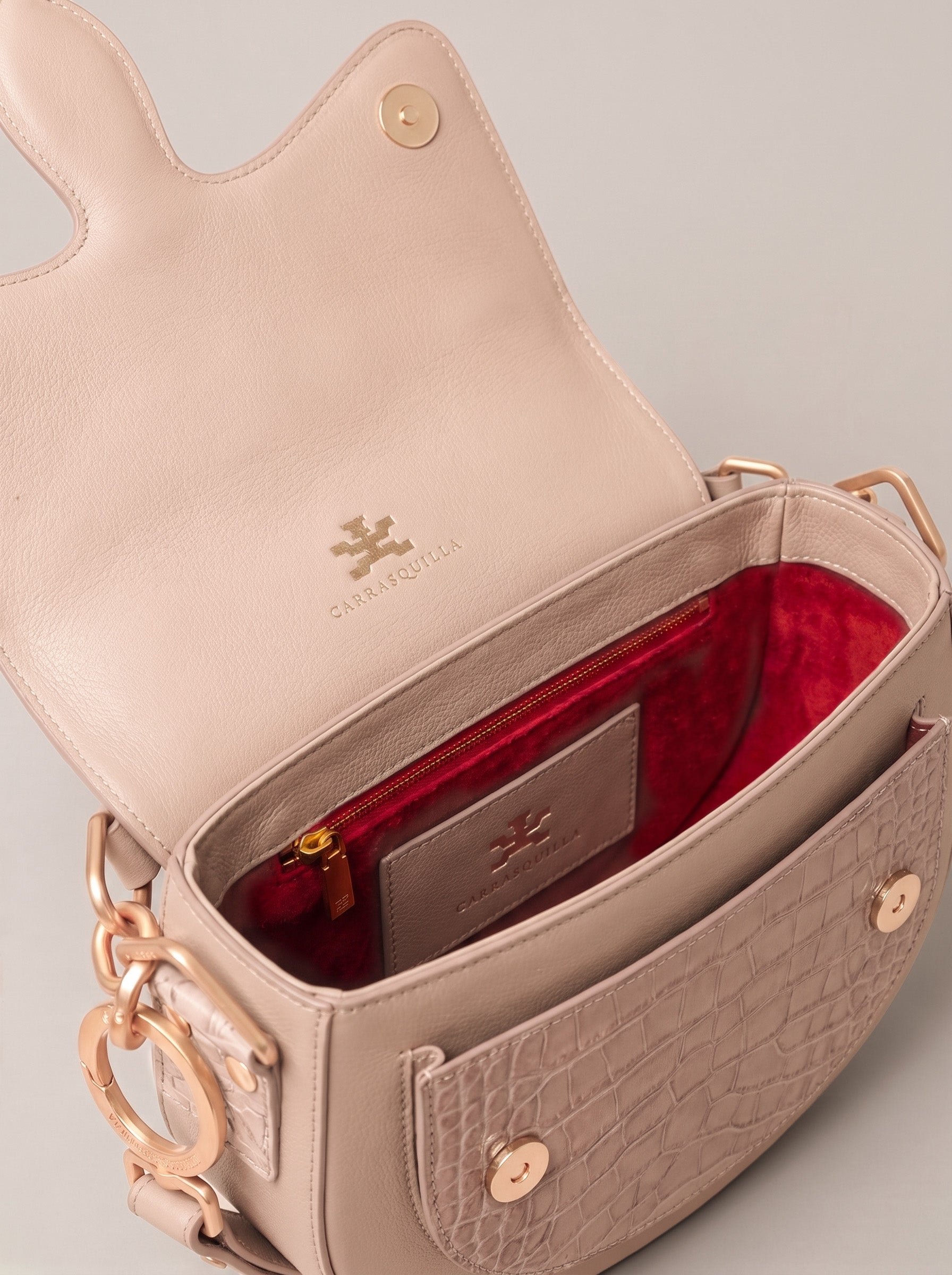 Carrasquilla Classic – Leather Shoulder Bag - Arena