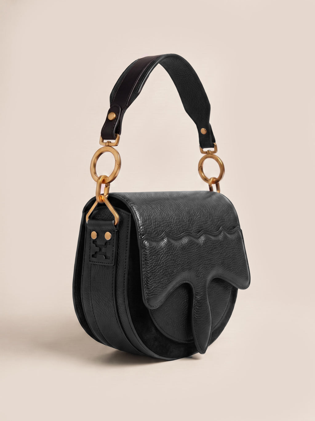 Carrasquilla Classic El Patrón – Leather Shoulder Bag - Negro