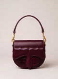 Carrasquilla Classic – Leather Shoulder Bag - Vino