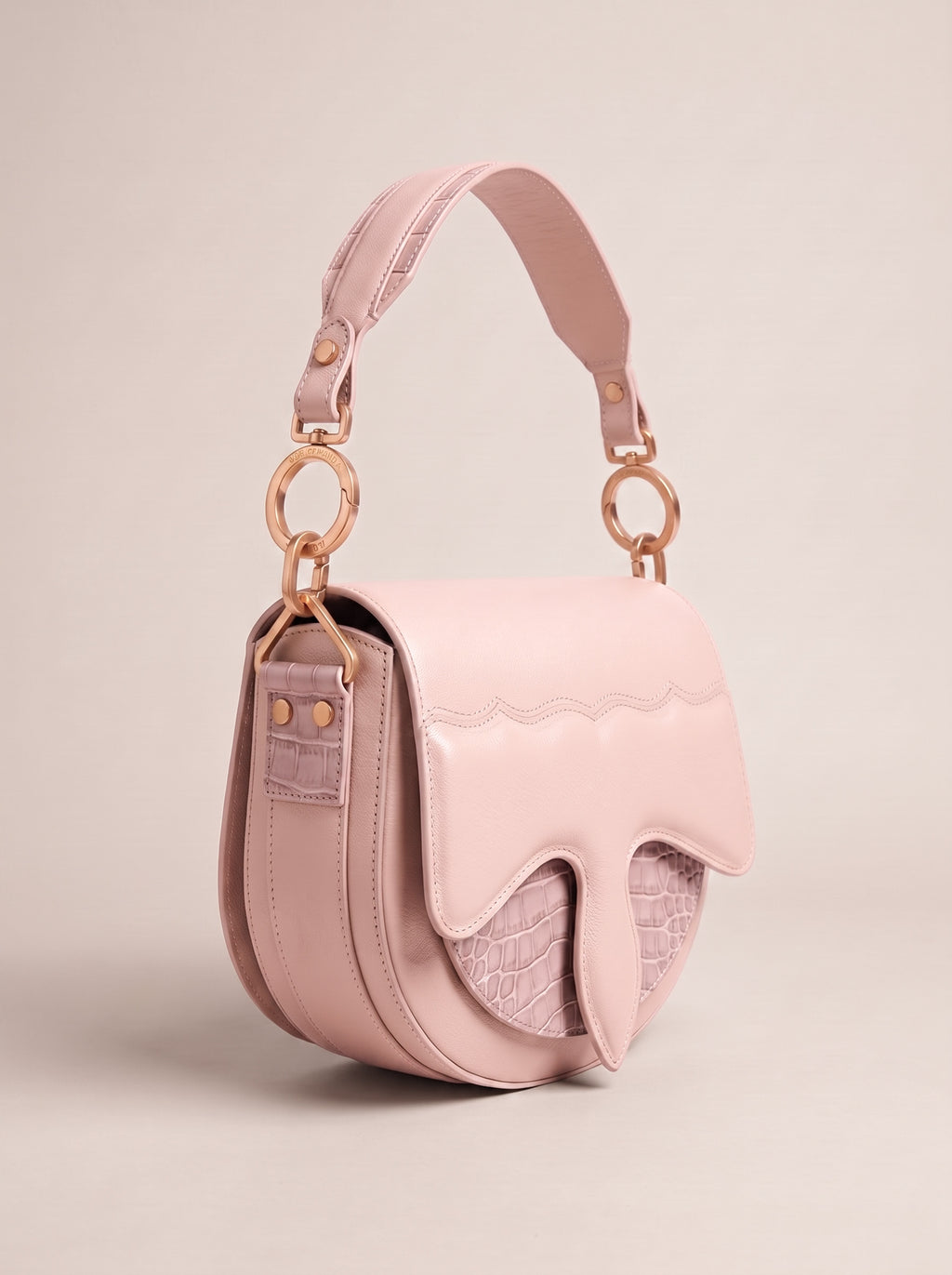 Carrasquilla Classic – Leather Shoulder Bag - Rose