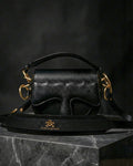 Carrasquilla Classic El Patrón – Leather Shoulder Bag - Negro
